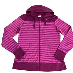 FILA zip up hoodie top